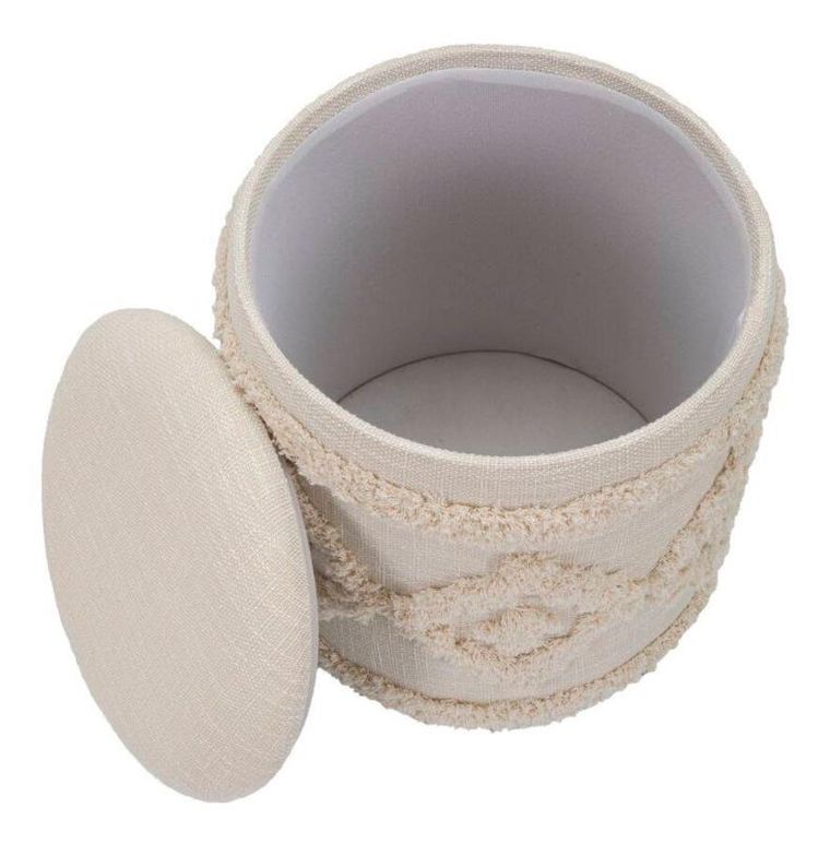 Mauro Ferretti, taboret ze schowkiem, okrągły, Ø 35 cm