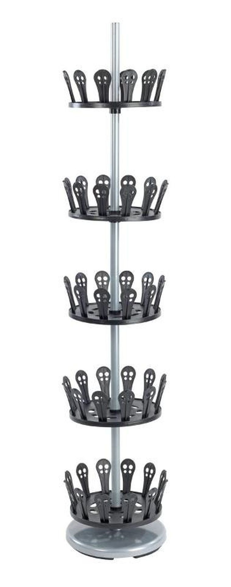 Maximex, stojak na buty, obrotowy, 30 par