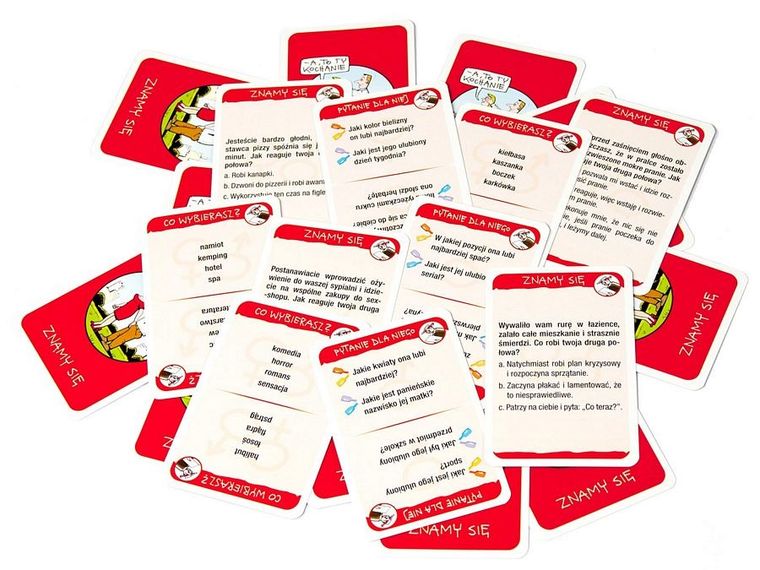 MDR, Gierki Małżeńskie, gra towarzyska ilustrowana rysunkami Andrzeja Mleczki