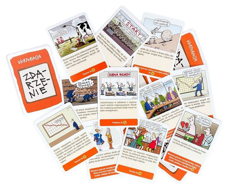 MDR, Korporacja, gra towarzyska ilustrowana rysunkami Andrzeja Mleczki