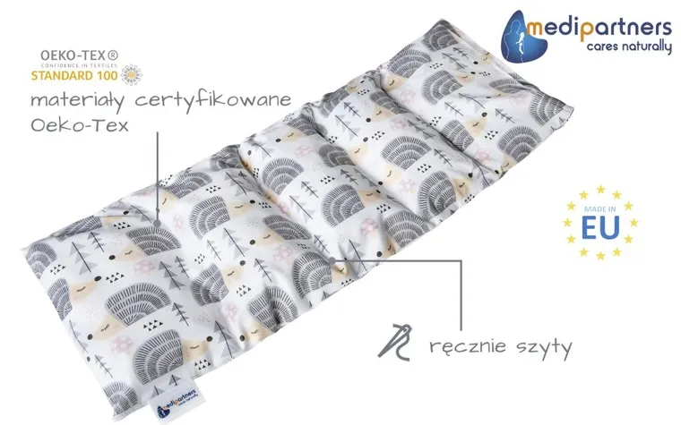 Medi Partners, Jeże, duży termofor z pestkami wiśni