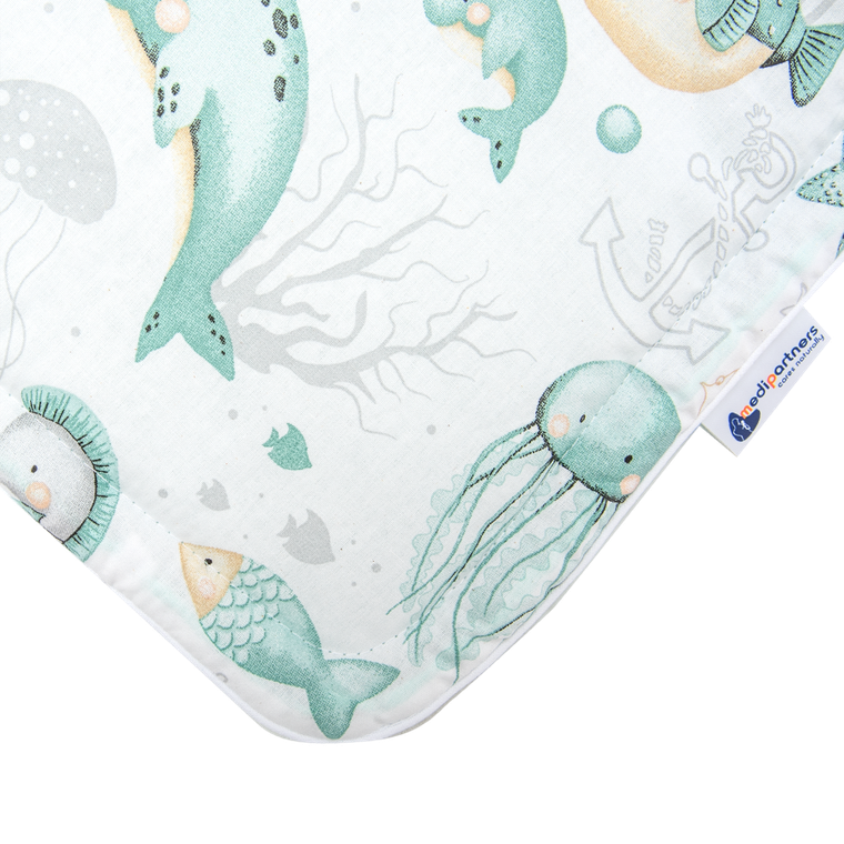 Medi Partners, Ocean, wkładka do wózka, zestaw, 4 elementy