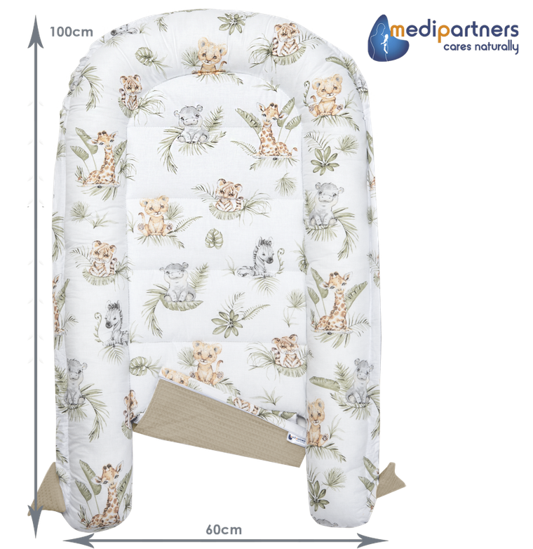 Medi Partners, Safari, gniazdo, kokon dla niemowląt, wafel
