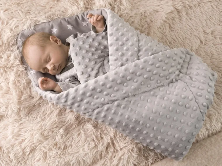 Medi Partners, Safari, rożek, becik, Minky, 75-75 cm