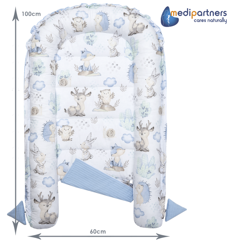 Medi Partners, Sarny, Jeż, gniazdo, kokon dla niemowląt, wafel