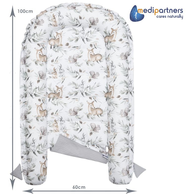 Medi Partners, Sarny, Liście, gniazdo, kokon dla niemowląt, wafel