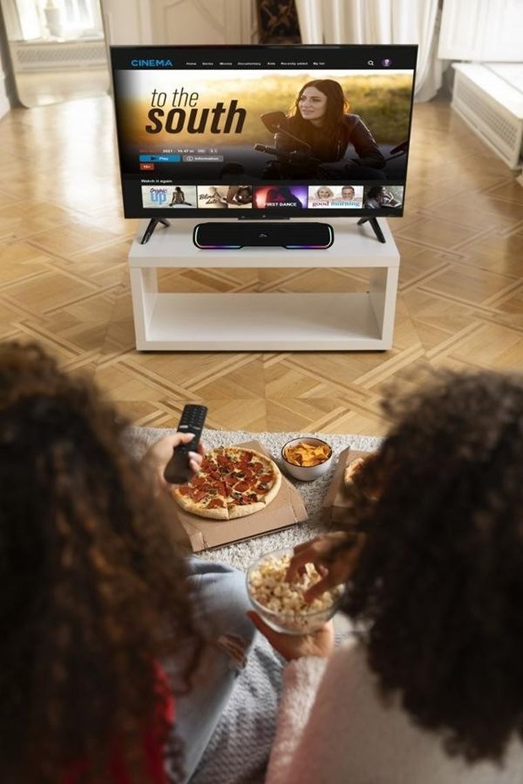 Media-Tech, Phantom, soundbar, czarny