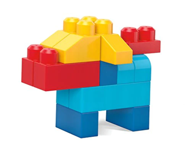 MEGA Bloks, torba z klockami, 150 elementów