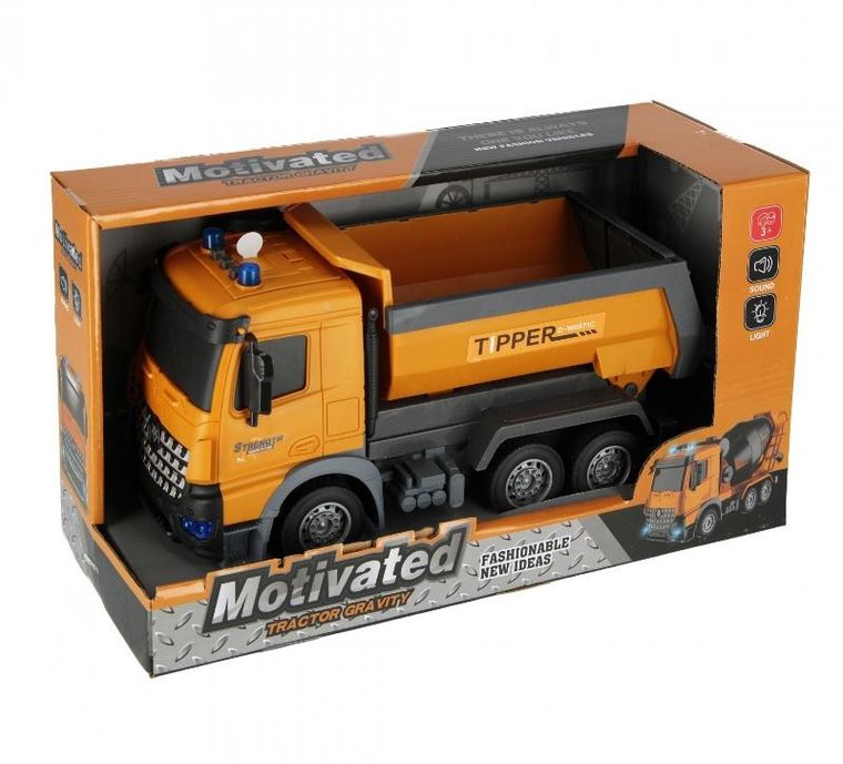 Mega Creative, auto ciężarowe, wywrotka, pojazd interaktywny