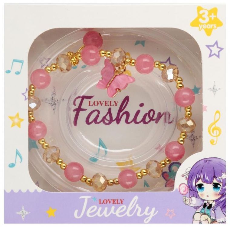 Mega Creative, bransoletka, motyl