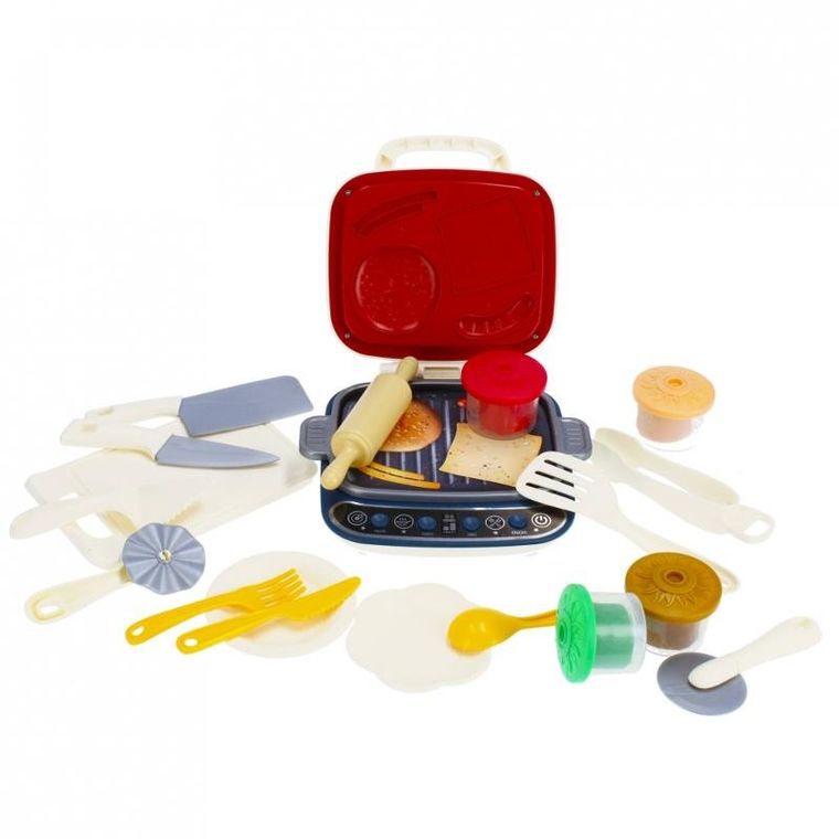 Mega Creative, Grill, masa plastyczna z akcesoriami