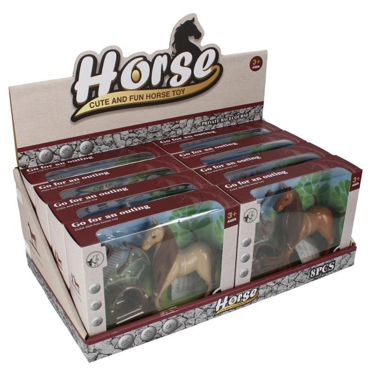 Mega Creative, koń, figurka z akcesoriami, 12 cm