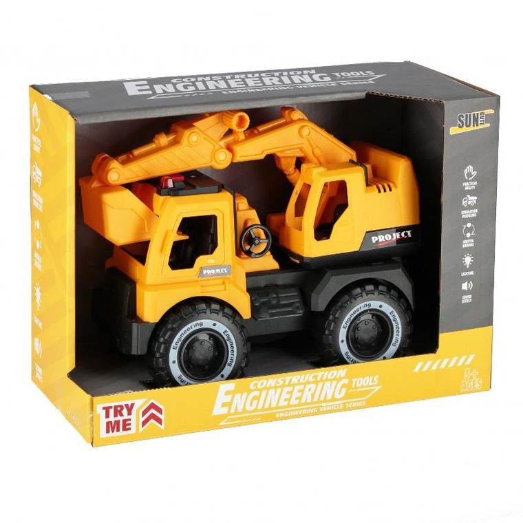 Mega Creative, koparka, pojazd ciężarowy