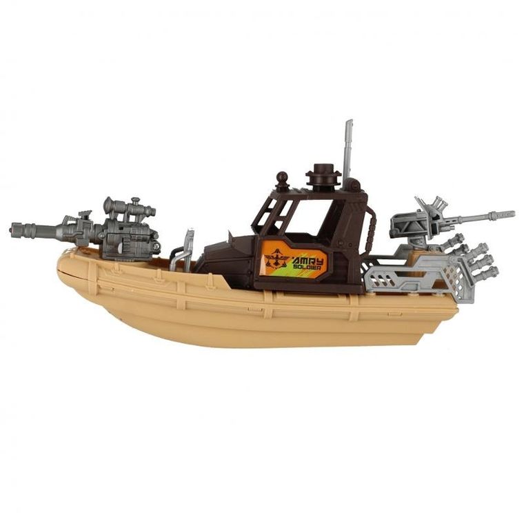 Mega Creative, łódka wojskowa z akcesoriami