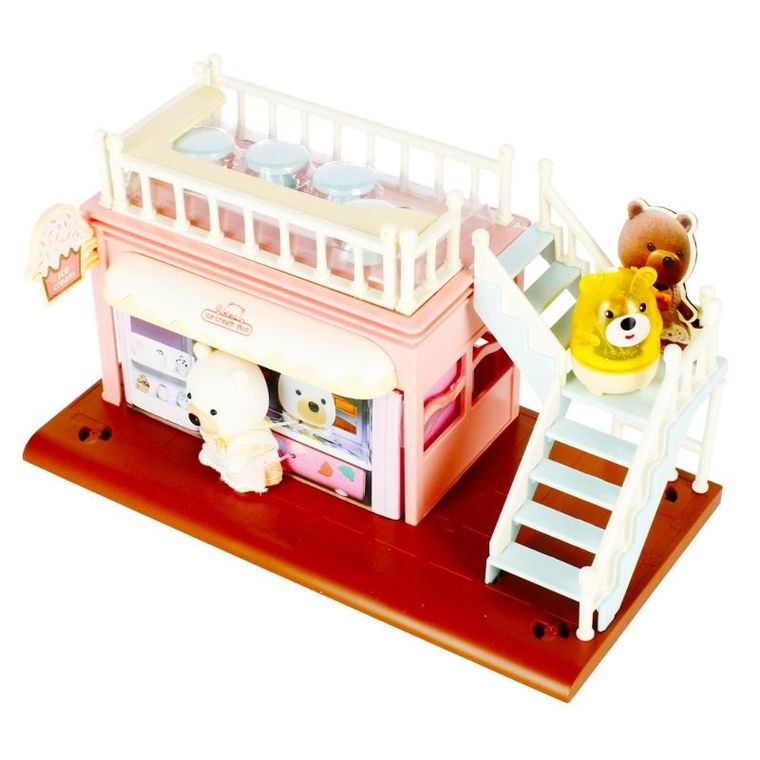 Mega Creative, lodziarnia z akcesoriami, miś