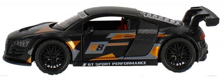 Mega Creative, metalowy pojazd wyścigowy, 13 cm, 1 szt.