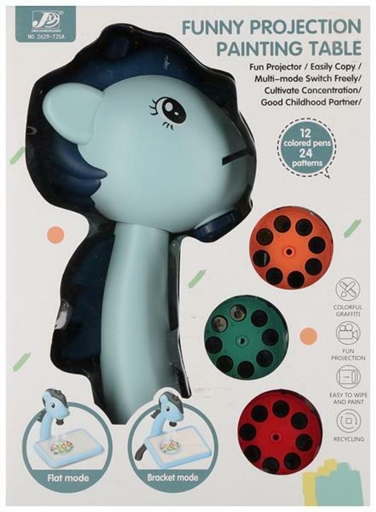 Mega Creative, projektor z akcesoriami