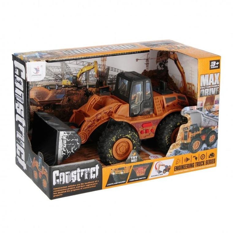 Mega Creative, spychacz, pojazd budowlany