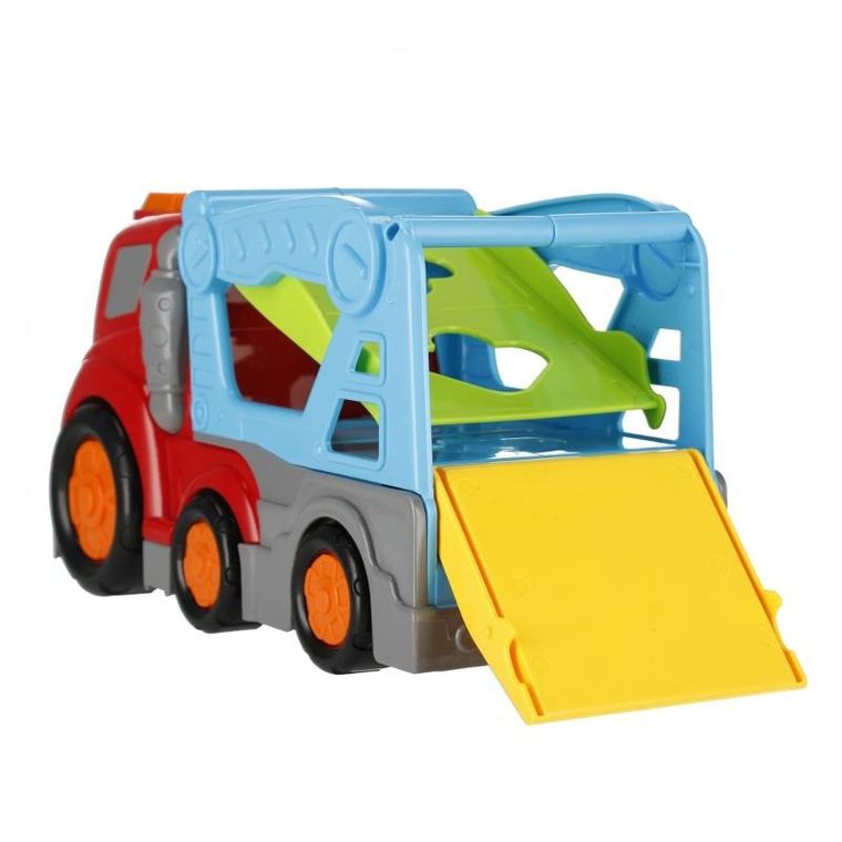 Mega Creative, tir laweta transporter z autkami