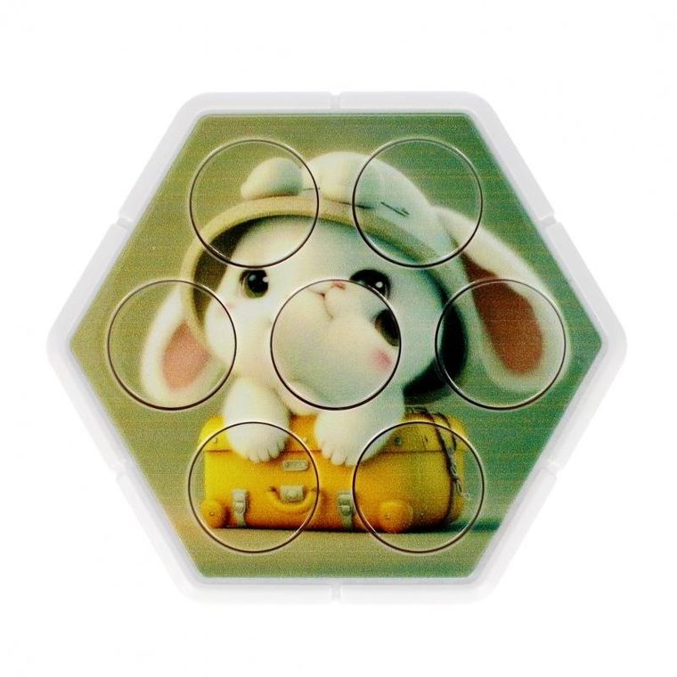 Mega Creative, zabawka edukacyjna, układanka, puzzle 2w1