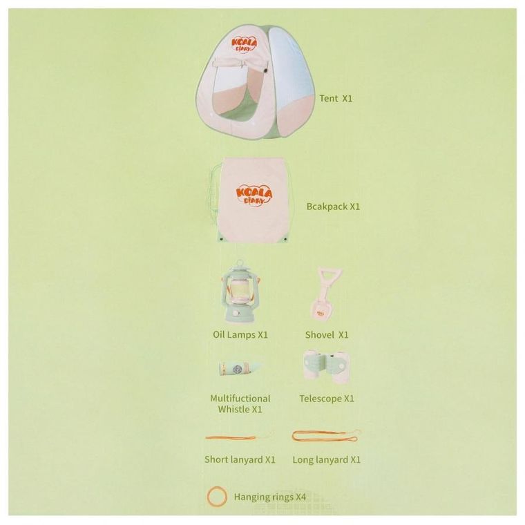 Mega Creative, zestaw kampingowy