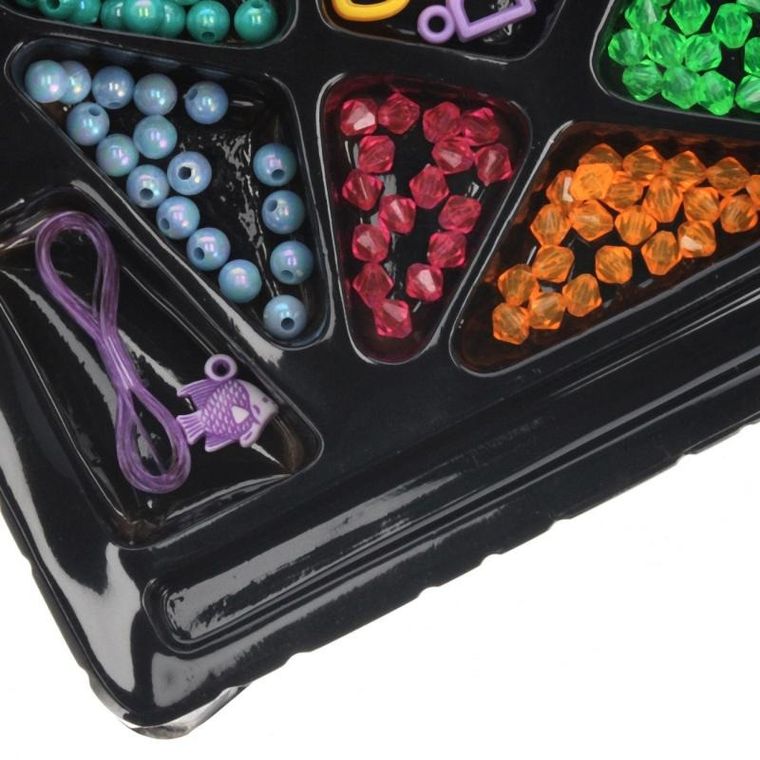 Mega Creative, zestaw koralików do nawlekania, zestaw kreatywny