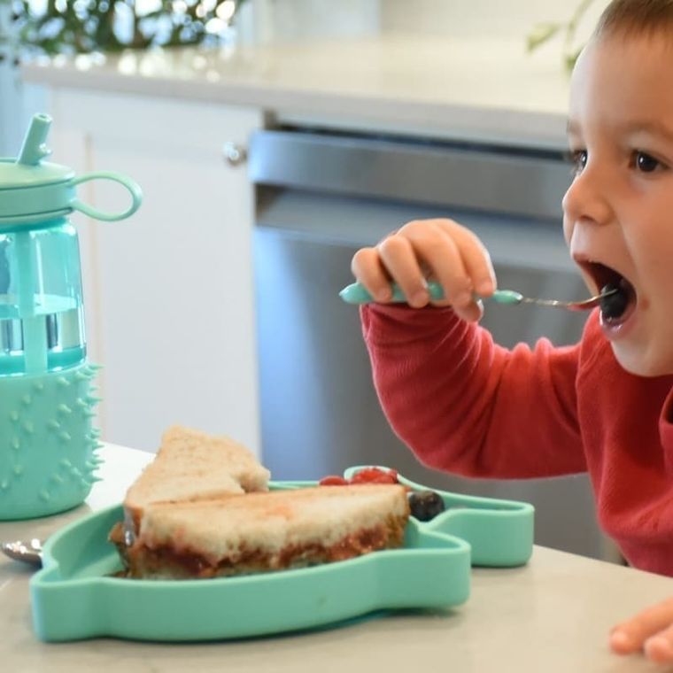 Melii, Rekin, talerzyk silikonowy, dzielony