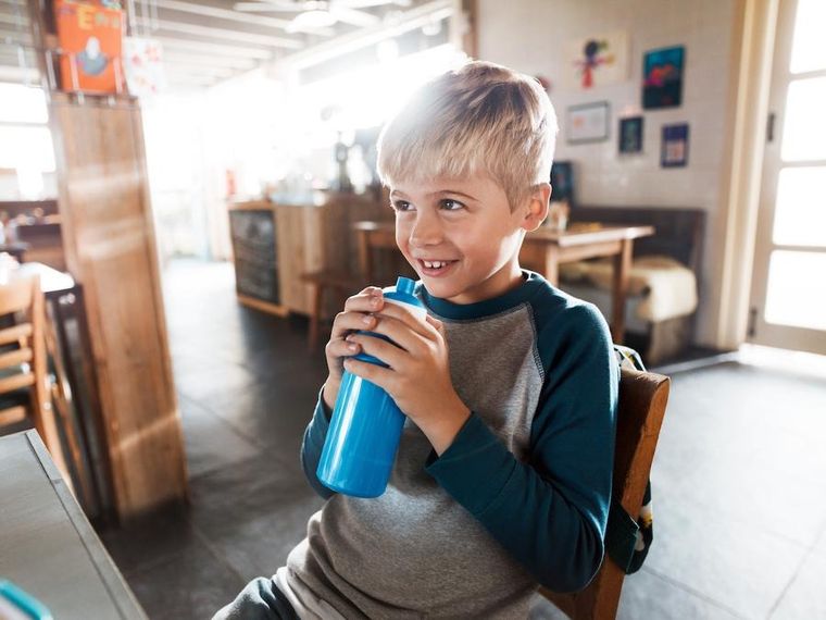 Mepal, Campus, bidon z dziubkiem pop-up, różowy, 400 ml