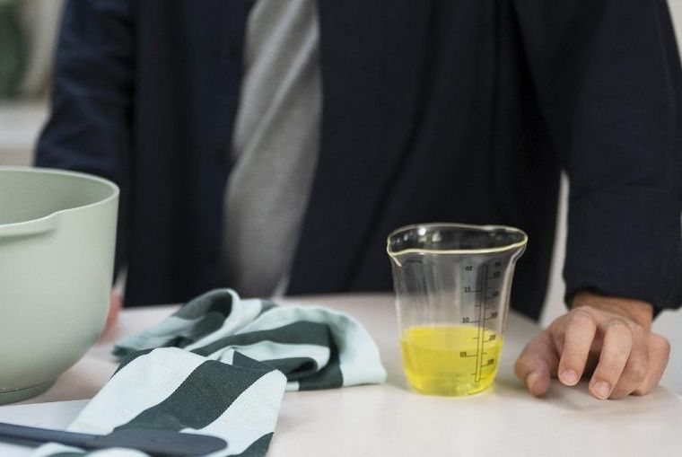 Mepal, Chef It, dzbanek z miarką i pokrywką, Navy, 500 ml