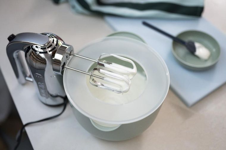 Mepal, Chef It, pokrywa odporna na rozchlapywanie do miski, Chalk, 3000 ml