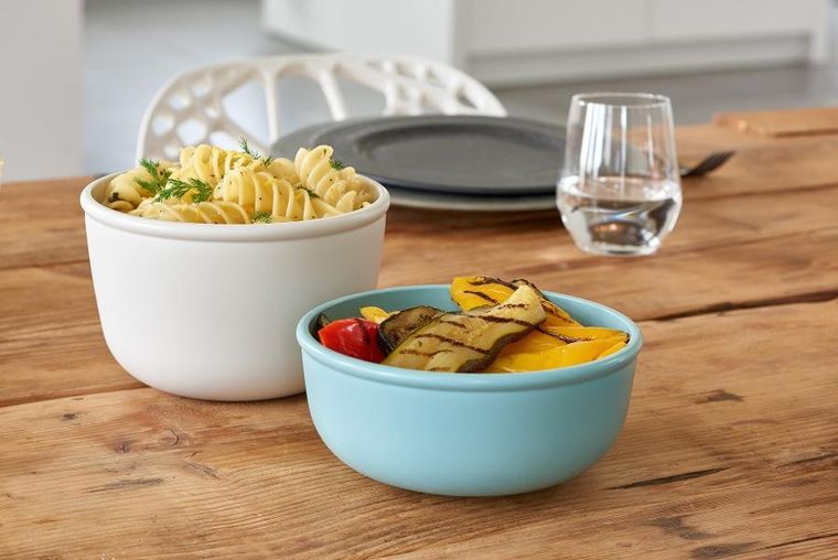 Mepal, Cirqula, miska, okrągła, Nordic Blue, 2000 ml