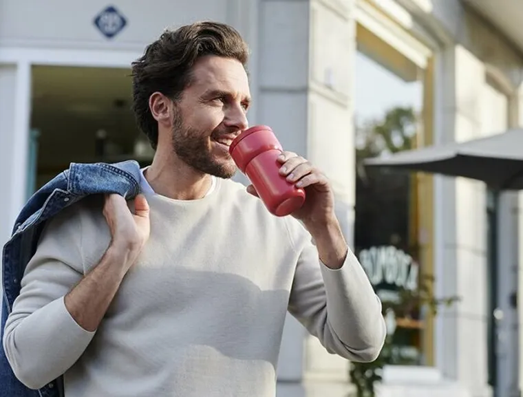 Mepal, Ellipse, kubek podróżny, Vivid Mauve, 275 ml