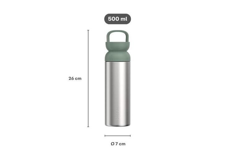 Mepal, Ellipse, kubek termiczny na herbatę, Nordic Sage, 500 ml