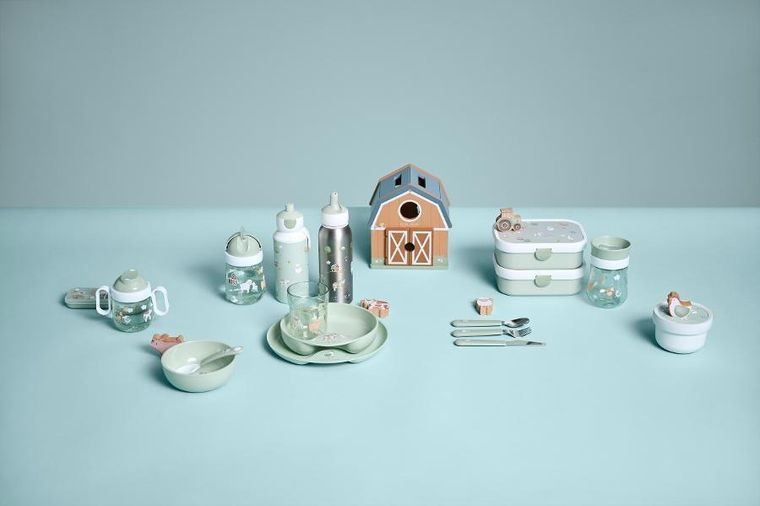 Mepal, Mio, Little Farm, łyżki do karmienia, 2 szt.