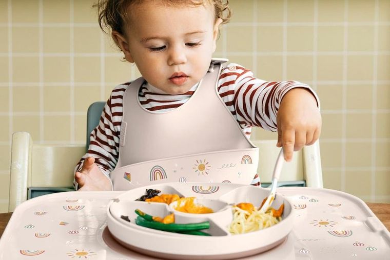 Mepal, Mio, Little Farm, talerzyk dziecięcy, dzielony