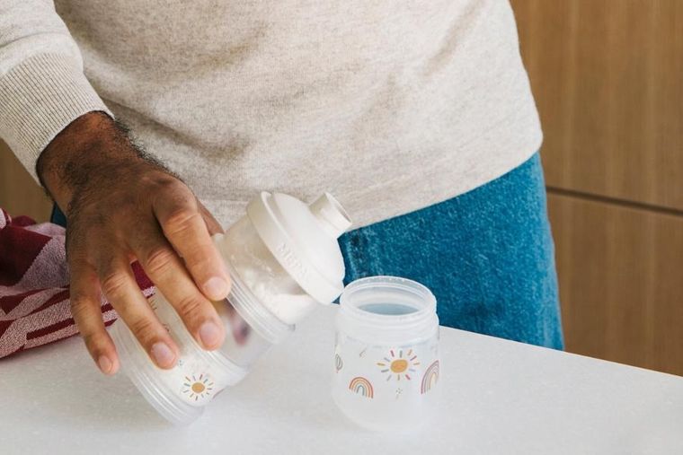 Mepal, Mio, Sunshine&Rainbow, pojemnik na mleko w proszku, 3-częściowy