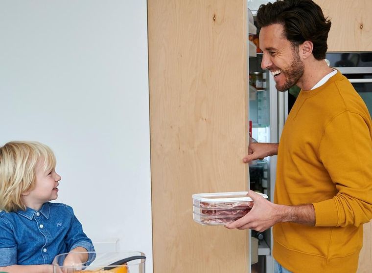 Mepal, Modula, pojemnik na żywność, Black, 1500 ml