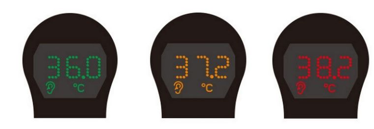 Meriden Medical, termometr bezdotykowy na podczerwień, TM-19