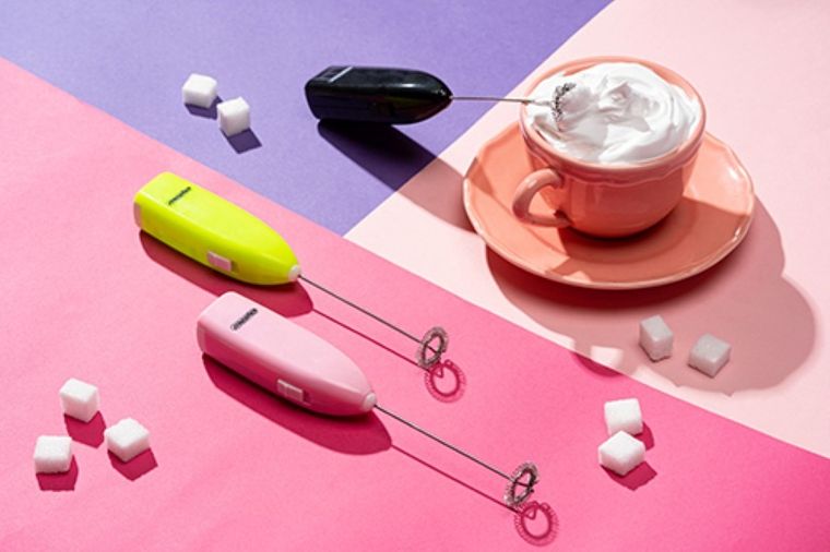 Mesko, spieniacz do mleka, MS 4493b, czarny