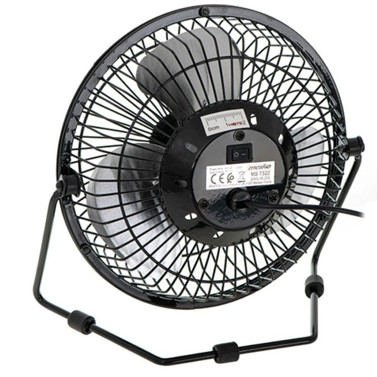 Mesko, wentylator biurkowy USB, MS 7322, 15 cm