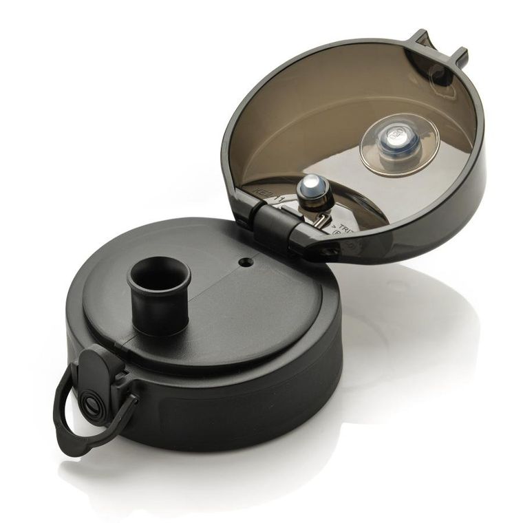 Meteor, bidon sportowy, czarno-niebieski, 1500 ml