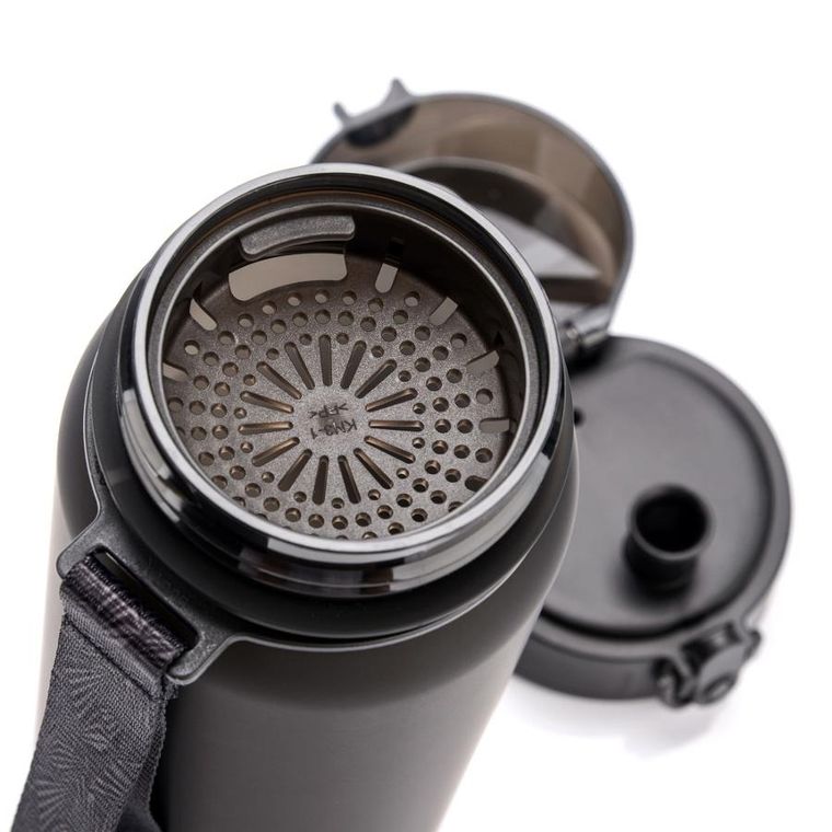 Meteor, bidon sportowy, czarny, 650 ml