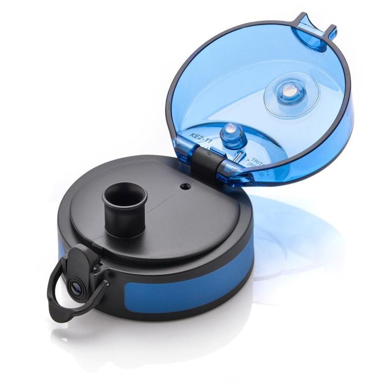 Meteor, bidon sportowy, niebiesko-turkusowy, 1000 ml