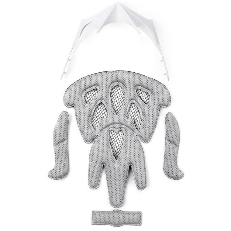 Meteor, Drizzle, kask rowerowy, rozmiar M, 55-58 cm, biało-różowy