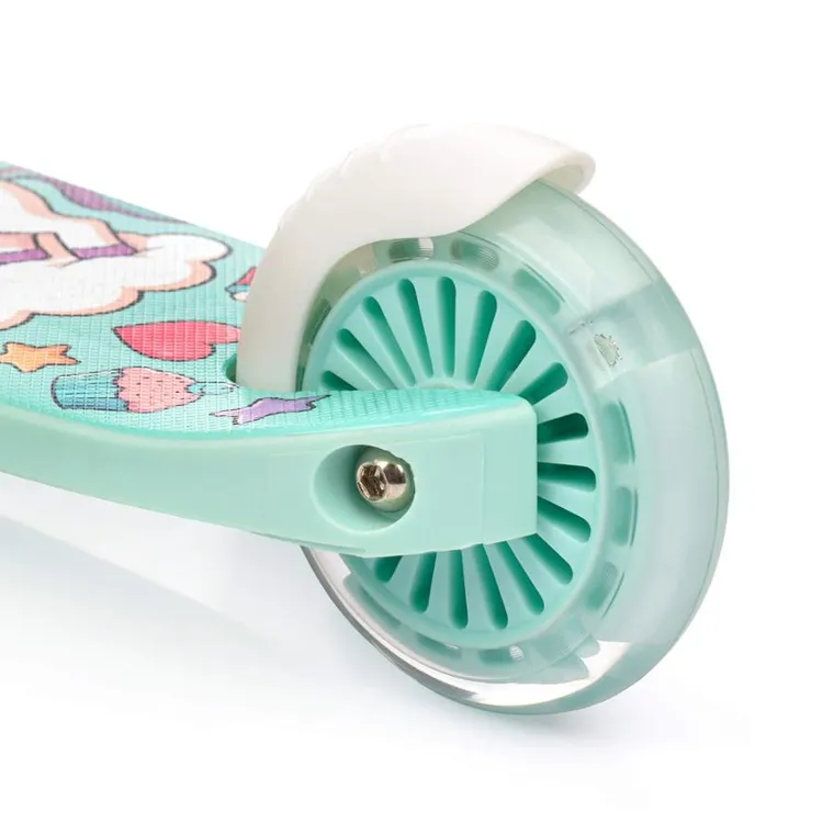Meteor, Funny, hulajnoga 3-kołowa, miętowa