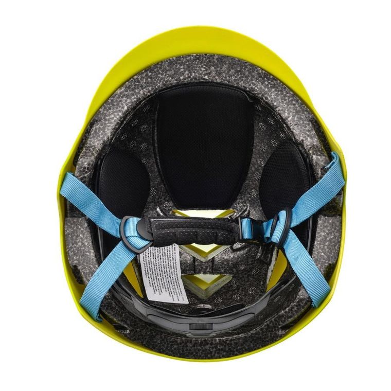 Meteor, KS02, kask ochronny, żółty, rozmiar 52-56 cm