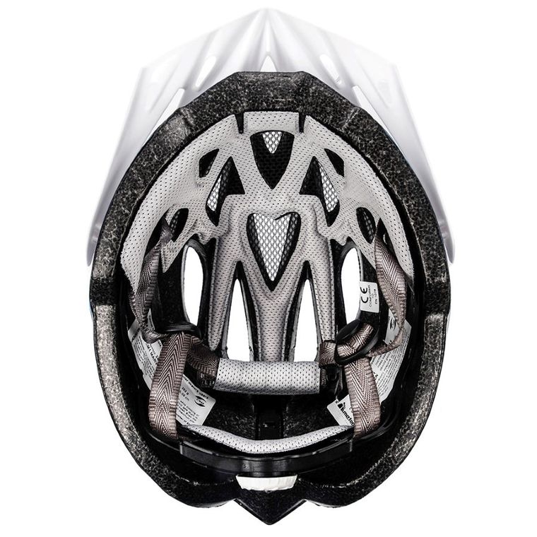 Meteor, Marven, kask rowerowy, rozmiar M, 55-58 cm, niebiesko-biały