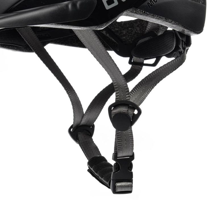 Meteor, Ovlo, kask rowerowy, czarny, rozmiar M, 55-58 cm