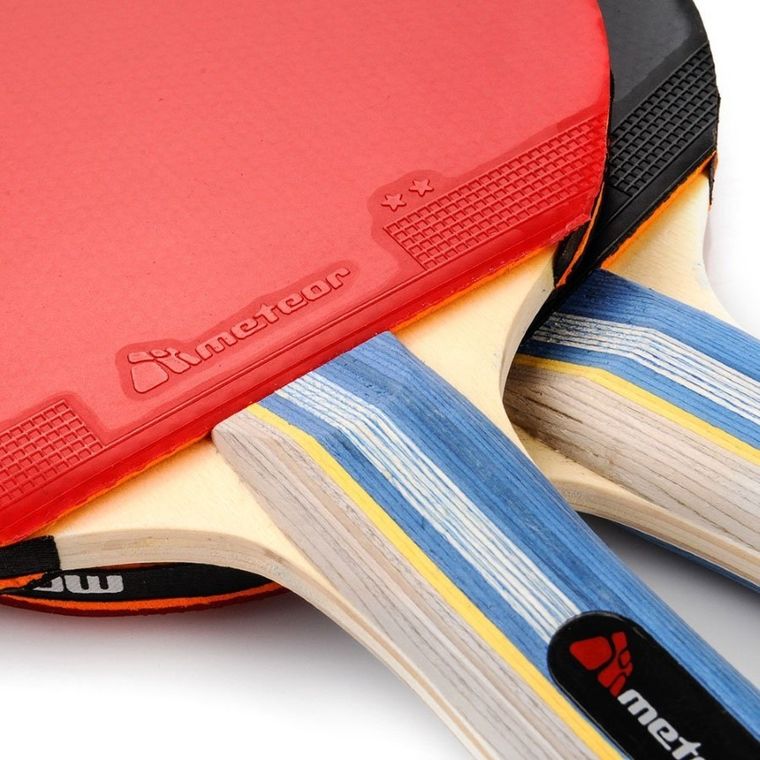 Meteor, Sirocco, zestaw do tenisa stołowego, 2 rakietki + 3 piłeczki