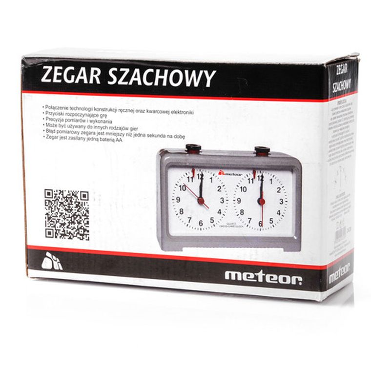 Meteor, zegar szachowy